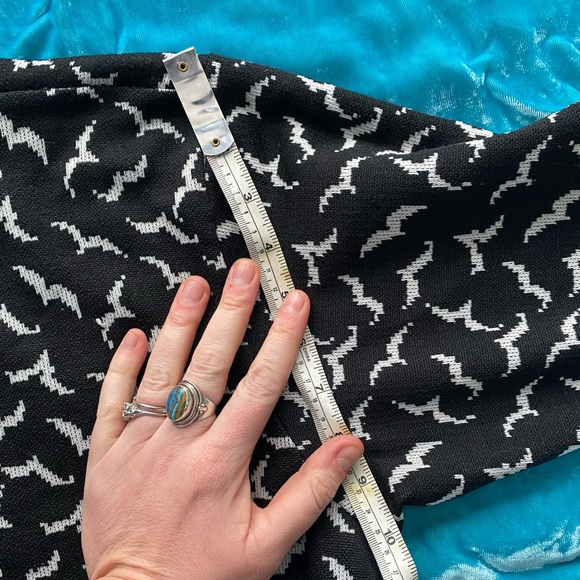 80s seagull black & white sweatshirt - Picture 6 of 6